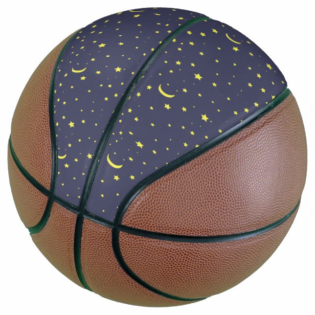 Ballon De Basket Nuit étoilée (Incliné)