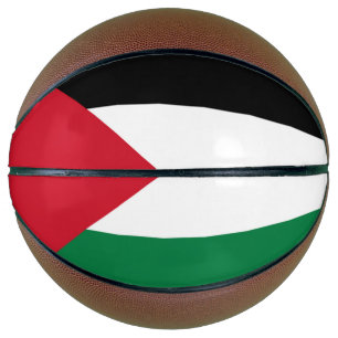Ballon De Basket officiellement le drapeau de l'État de Palestine