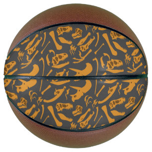 Ballon De Basket Os Dinosaures (Gris)