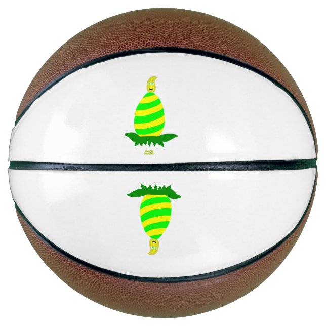 Ballon De Basket Pâques souhaite le basket-ball (Devant)