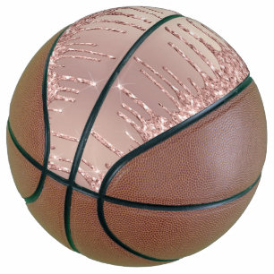 Ballon De Basket Parties scintillant rose or Blush Drivers Fille Ch