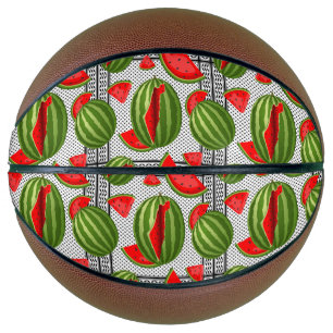 Ballon De Basket Pastèque Palestine - Slice