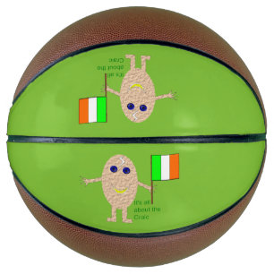 Ballon De Basket Patriotique Irlandais Basketballs