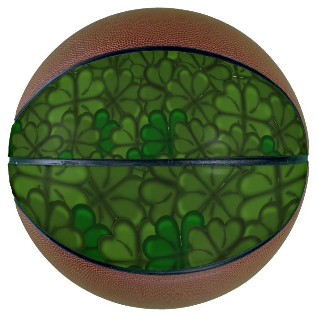Ballon De Basket Pattern St Patrick (Devant)