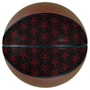 Ballon De Basket Pentagram Red Devil