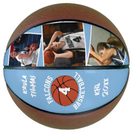 Ballon De Basket Personnalisé Joueur Photos Nom de l'équipe Numéro 