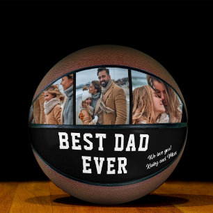Ballon De Basket Photo personnalisée de meilleur père