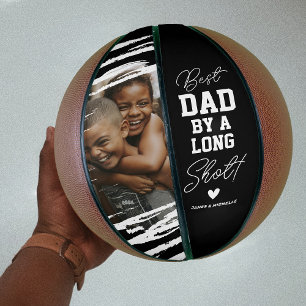 Ballon De Basket Photo personnalisée Fête des pères Best Papa