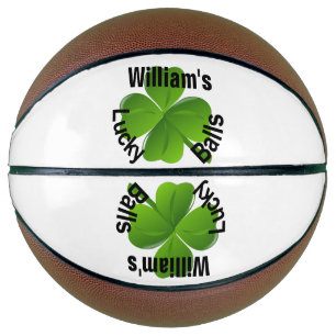 Ballon De Basket Porte-feuille personnalisée Lucky