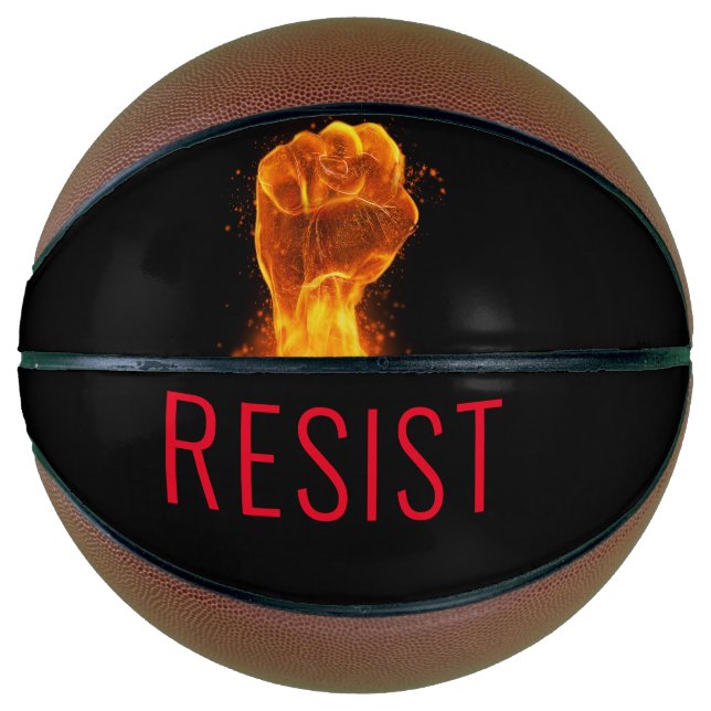 Ballon De Basket Résiste à la flamme (Devant)