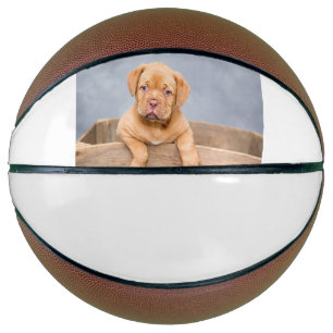 Ballon De Basket simple minimal ajoutez votre photo nom personnalis