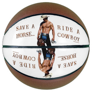 Ballon De Basket SlipperyJoe's sauve cheval monter chapeau de cowbo