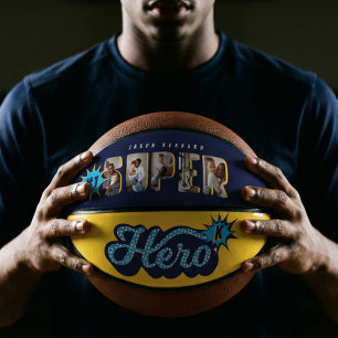 Ballon De Basket Superhero Comédie Livre #1 DAD Photo personnalisée