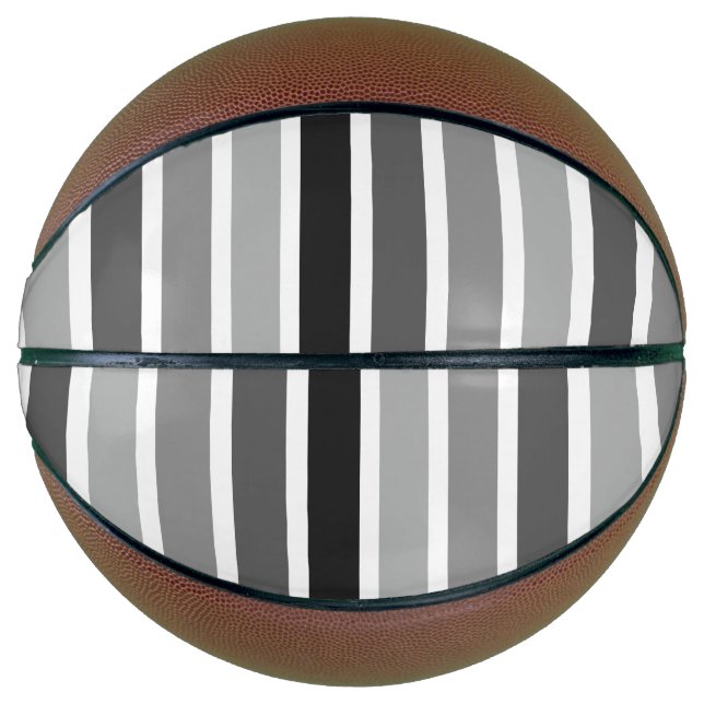 Ballon De Basket Teintes gris argenté (Devant)