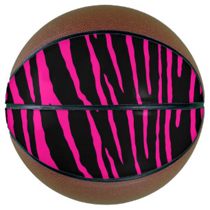 Ballon De Basket Tigre rose