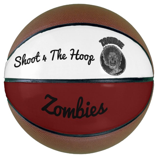 Ballon De Basket Tir 4 Le Boucle - Zombie (Devant)