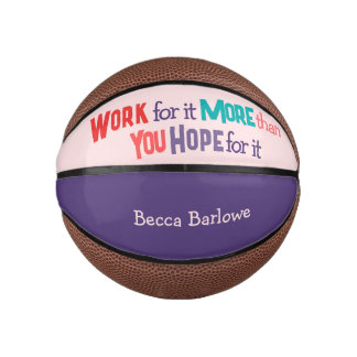 Ballon De Basket Travail Pour Le Mini Basket-Ball