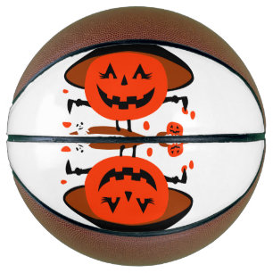 Ballon De Basket Treck Trat Citrouille Sourire