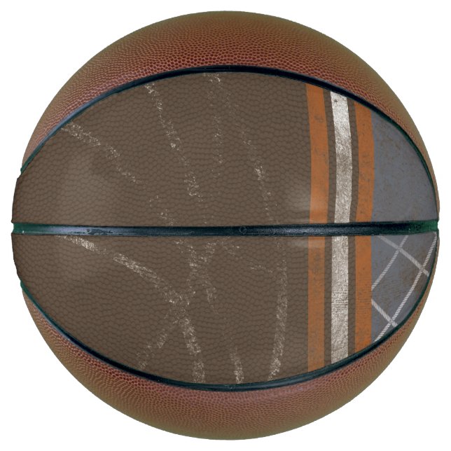 Ballon De Basket Votre Basket Photo (Devant)