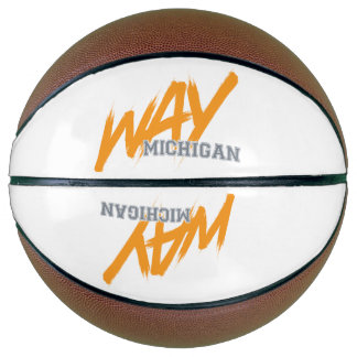 Ballon De Basket WAY Michigan Basketball