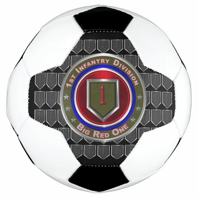 Ballon De Foot 1re division d'infanterie "Big Red One" (Devant)