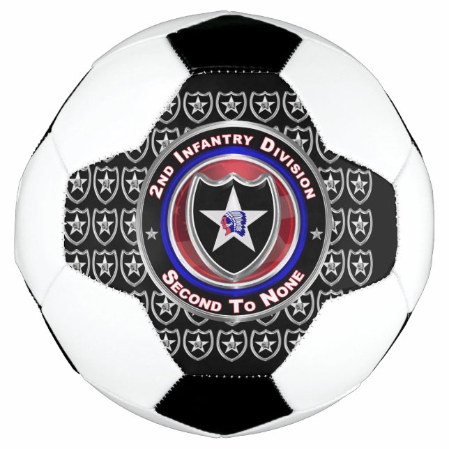 Ballon De Foot 2e division d'infanterie "Indianhead Division" (Devant)