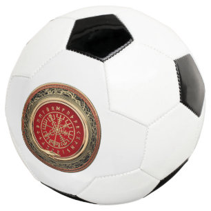 Ballon De Foot [310] Vegvisir - Viking Gold Magic Runic Compass