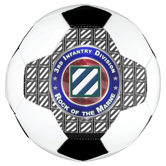 Ballon De Foot 3e division d'infanterie "Rocher de la Marne" (Devant)