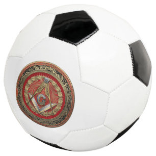 Ballon De Foot [400] Master Mason - Carré Or & Compass