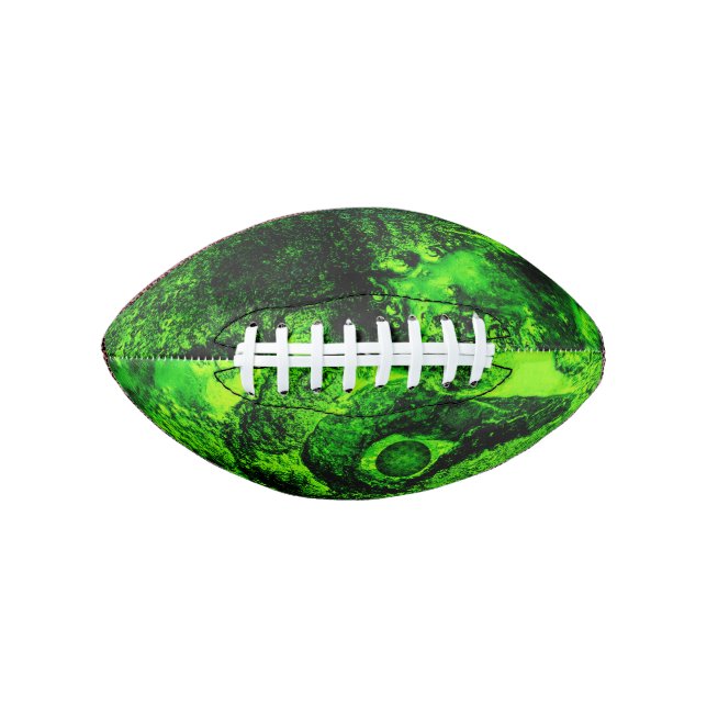 Ballon De Foot à la recherche de football vert (Devant)