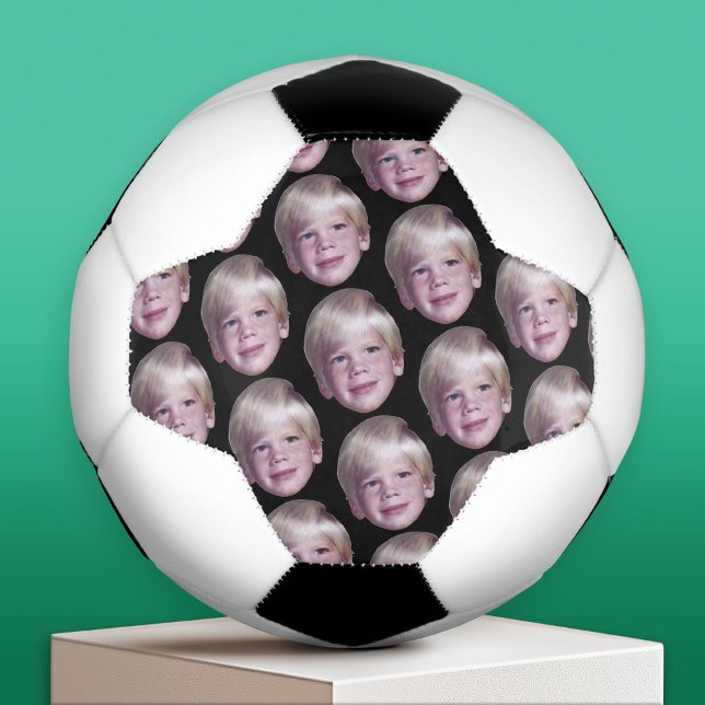 Ballon De Foot Ajouter votre photo de tête flottante - Petit Moti (Custom Soccer Ball)