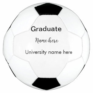Ballon De Foot ajouter votre texte simple diplôme ajouter le nom 