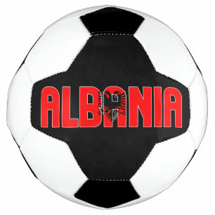 Ballon De Foot Albanie Drapeau patriotique