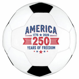 Ballon De Foot Amérique 1776 2026 250 Ans de Liberté Patriotique