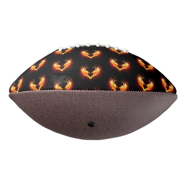 Ballon De Foot Angel Fire Heart with Wings (Tourné à 270°)