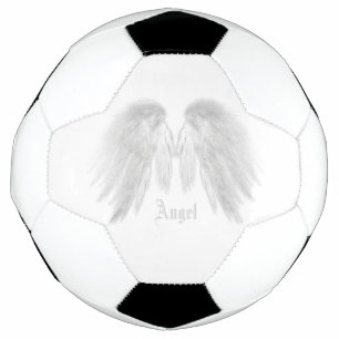Ballon De Foot ANGEL WINGS White Nom personnalisé
