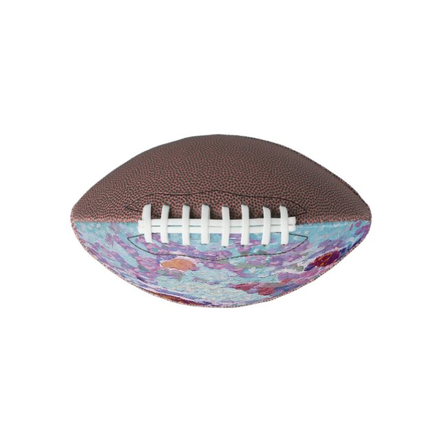 Ballon De Foot Aquarelle Abstraite (Devant)