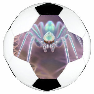 Ballon De Foot Arachnid Huntsman Spider Fractal Art,