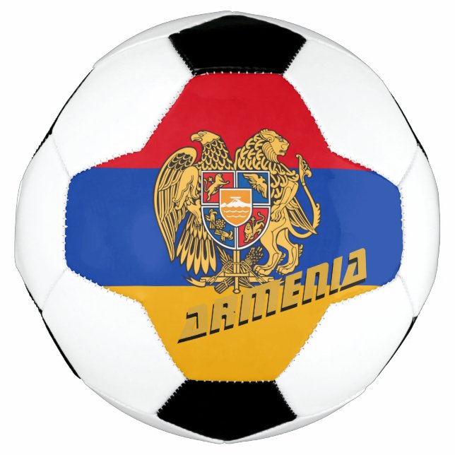 Ballon De Foot Arménie Football & drapeau arménien / Sports (Devant)