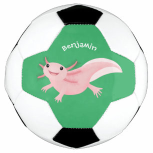 Ballon De Foot axolotl rose pâle