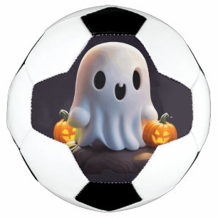 Ballon De Foot Baby Ghost Déplaisant mignon caractère Halloween