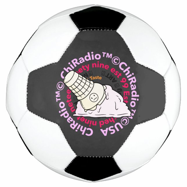 Ballon De Foot Bac à puce ChiradioLLC ™ (Devant)
