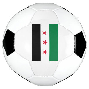 Ballon De Foot Bal de football du drapeau syrien libre