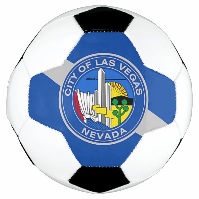 Ballon De Foot Bal de football patriotique avec drapeau de Las Ve (Devant)