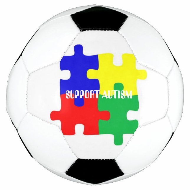 Ballon De Foot Balle de football (autisme) (Devant)