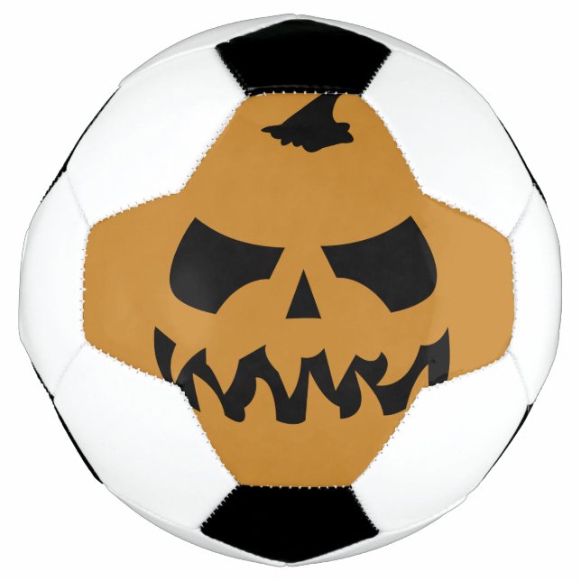 Ballon De Foot Balle de football citrouille (Devant)