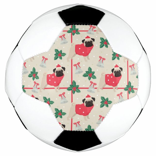 Ballon De Foot Balle de football de Noël Puggy (Devant)