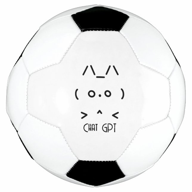 Ballon De Foot Balle de soccer conversation GPT (Devant)