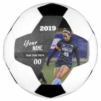 Ballon De Foot Balle de soccer personnalisée en tranches Noir