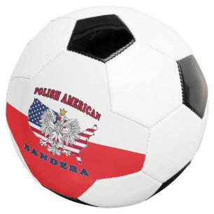 Ballon De Foot Bandera Texas Polonais Américain